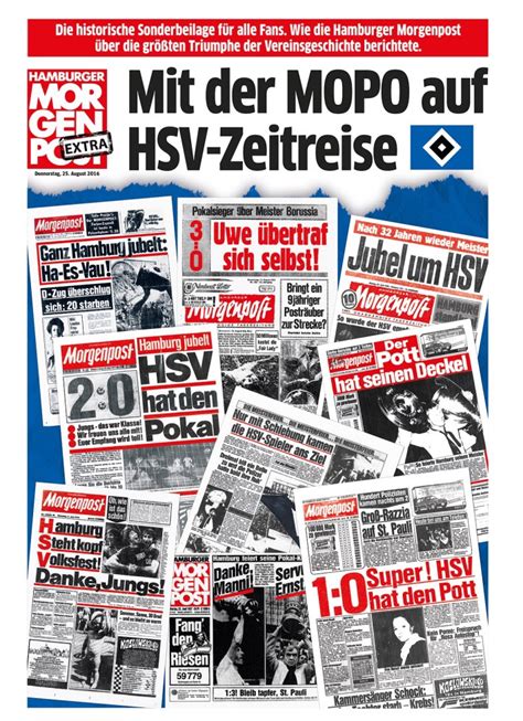 mopo heute|mopo hsv heute.